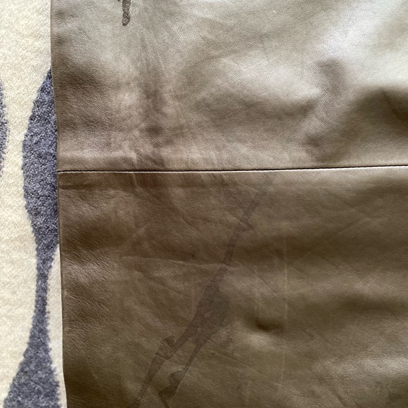 Vintage Gucci Chocolate Brown Leather Blazer Coat sz 42 - Picture 12 of 16